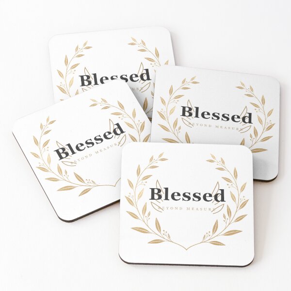 Item preview, Blessed Beyond Measure Shirt | Premium Christian Laurel Tee designed and sold by guchieworldcollection.