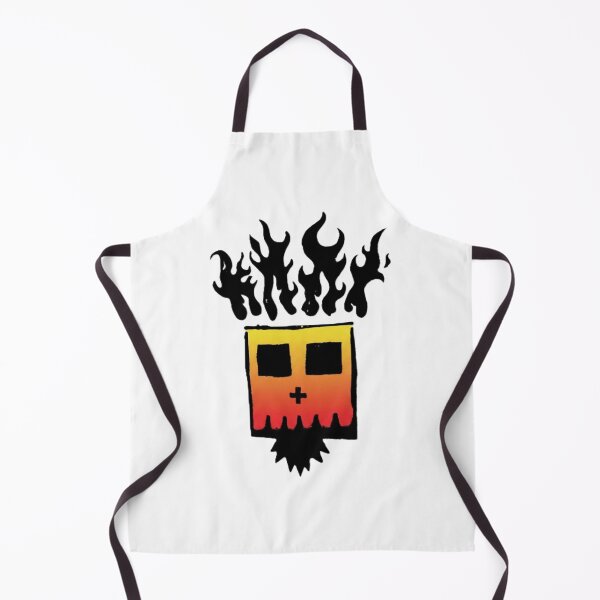 Item preview, Inferno Skull nutz Fiery Gradient Skull Streetwear Graphic designed and sold by DalmatiaGlitter.