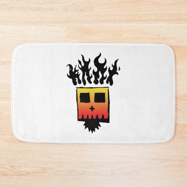 Item preview,  Inferno Skull nutz Fiery Gradient Skull Streetwear Graphic designed and sold by DalmatiaGlitter.