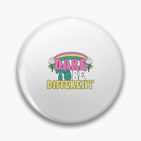 Item preview, Dare To Be Different - Rainbow Retro Groovy  designed and sold by chatzous.