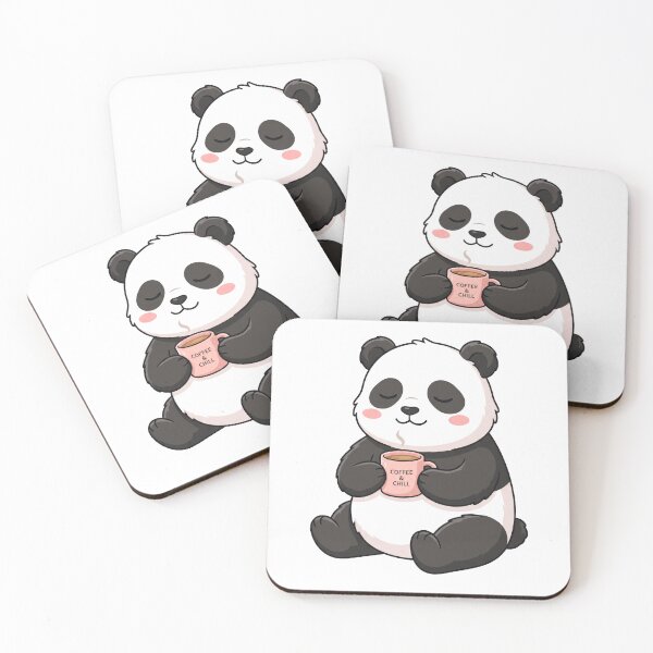 Item preview, Cute Panda Coffee and Chill - Cozy Coffee Lover designed and sold by seven things shop.