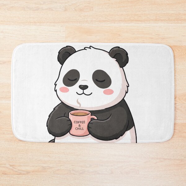 Item preview, Cute Panda Coffee and Chill - Cozy Coffee Lover designed and sold by seven things shop.