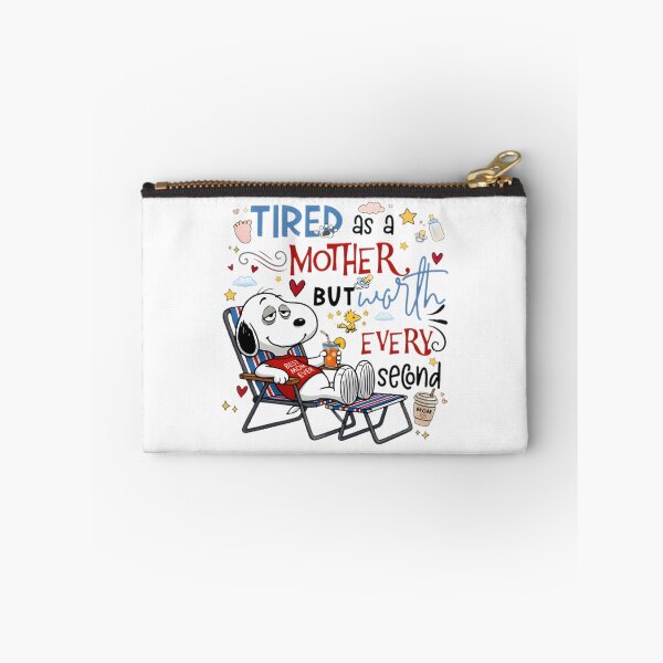 Item preview, Snoopy Exhausted Mom Life Attitude | Best Gift designed and sold by DodgerTheHunter.