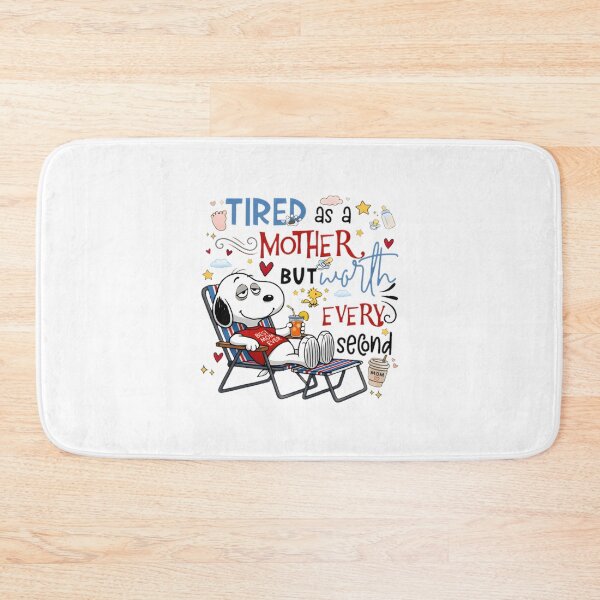 Item preview, Snoopy Exhausted Mom Life Attitude | Best Gift designed and sold by DodgerTheHunter.