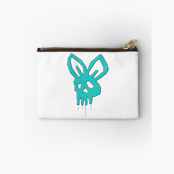 Item preview, Nutty Bunny Skull nutz Teal Graffiti Spray Bunny Skull Graphic designed and sold by DalmatiaGlitter.