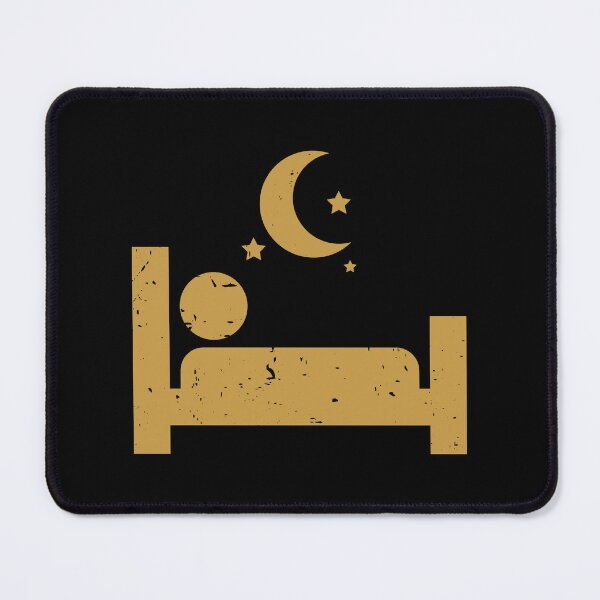Item preview, Sleeping Figure in Bed Under Moon designed and sold by AhmedZouita.