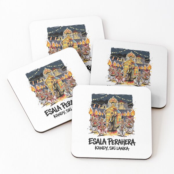 Item preview, Kandy Esala Perahera Elephant Festival Sri Lanka designed and sold by Merch by Das Design Studio.