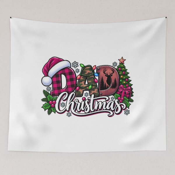Item preview, Camiseta navideña "Dads Merry USA" para papá designed and sold by Genius Geek.