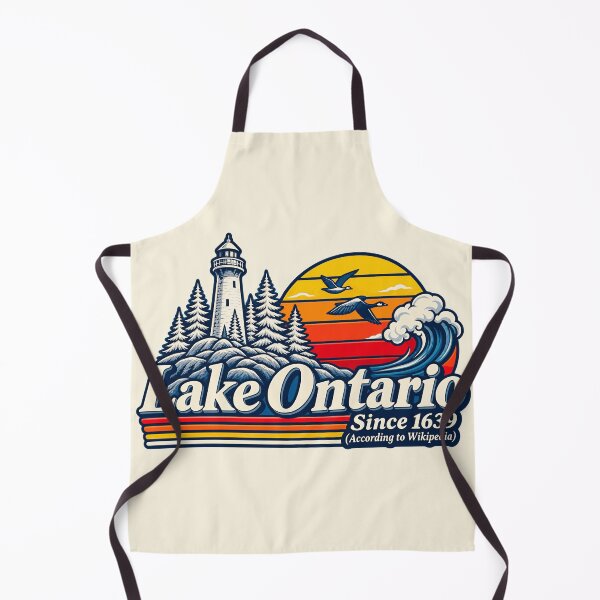 Item preview, Lake Ontario Lighthouse Vintage Retro Sunset Graphic designed and sold by KungPowUnicorn.