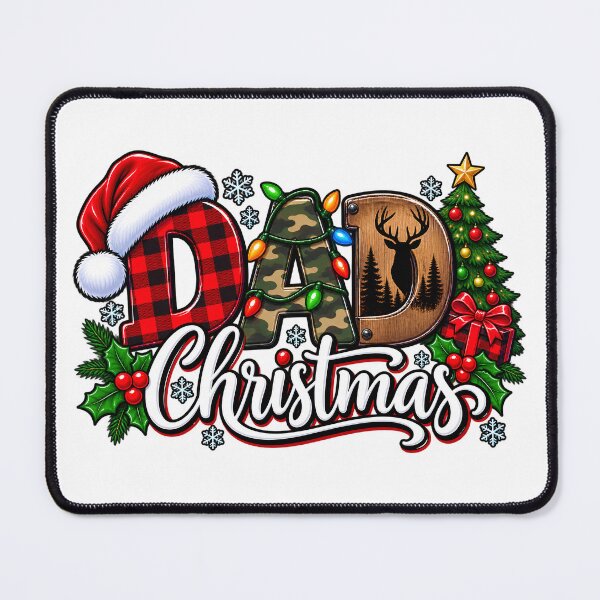 Item preview, Dads Merry USA Christmas Light tshirt for Dad Xmas designed and sold by Genius Geek.