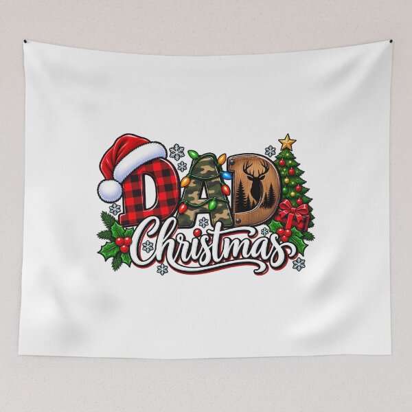 Item preview, Camiseta navideña "Dads Merry USA" para papá designed and sold by Genius Geek.