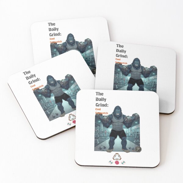 Item preview, Beast Mode: Bigfoot Bodybuilder Gym Workout - Funny Sasquatch Cryptid Design designed and sold by Whimsy Trail Co.