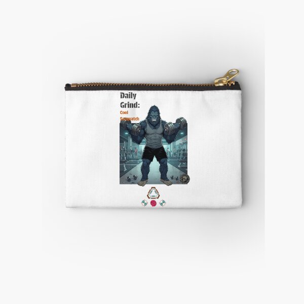 Item preview, Beast Mode: Bigfoot Bodybuilder Gym Workout - Funny Sasquatch Cryptid Design designed and sold by Whimsy Trail Co.