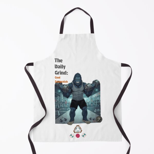 Item preview, Beast Mode: Bigfoot Bodybuilder Gym Workout - Funny Sasquatch Cryptid Design designed and sold by Whimsy Trail Co.