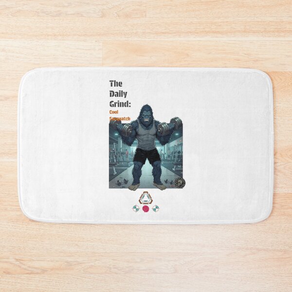 Item preview, Beast Mode: Bigfoot Bodybuilder Gym Workout - Funny Sasquatch Cryptid Design designed and sold by Whimsy Trail Co.