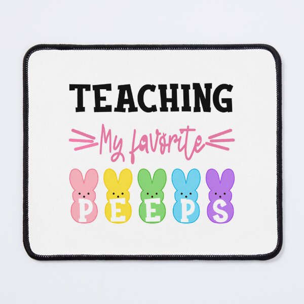 Item preview, Funny Easter Teacher Gifts Teaching My Favorite Peeps designed and sold by bales-lizeth.