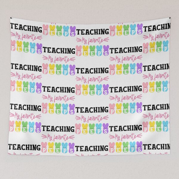 Item preview, Funny Easter Teacher Gifts Teaching My Favorite Peeps designed and sold by bales-lizeth.