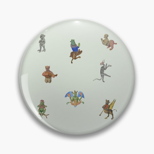 Item preview, goblin and ogre medieval creatures designed and sold by mooneko.