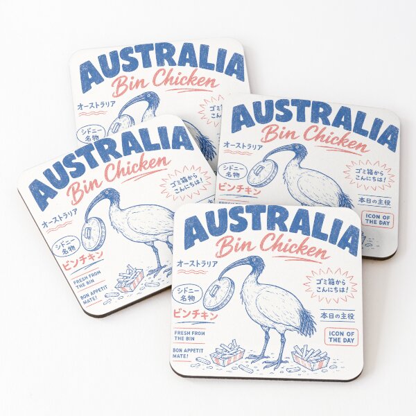 Item preview, Australia Bin Chicken Fresh From The Bin Icon Of The Day Sydney Specialty designed and sold by Yellowriversss.