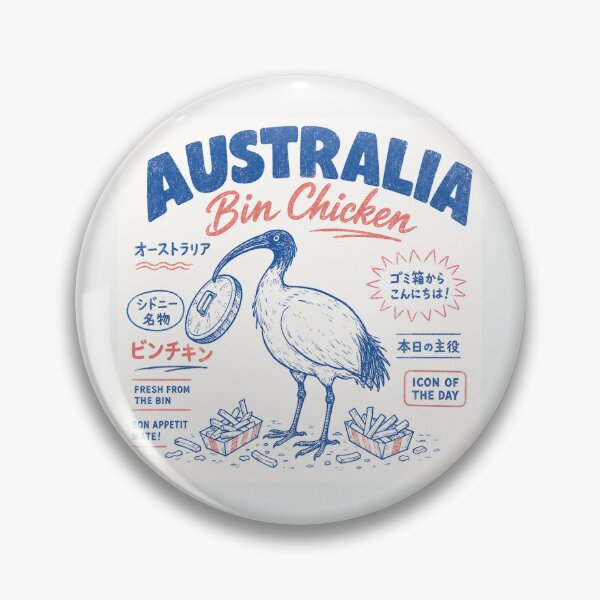 Item preview, Australia Bin Chicken Fresh From The Bin Icon Of The Day Sydney Specialty designed and sold by Yellowriversss.