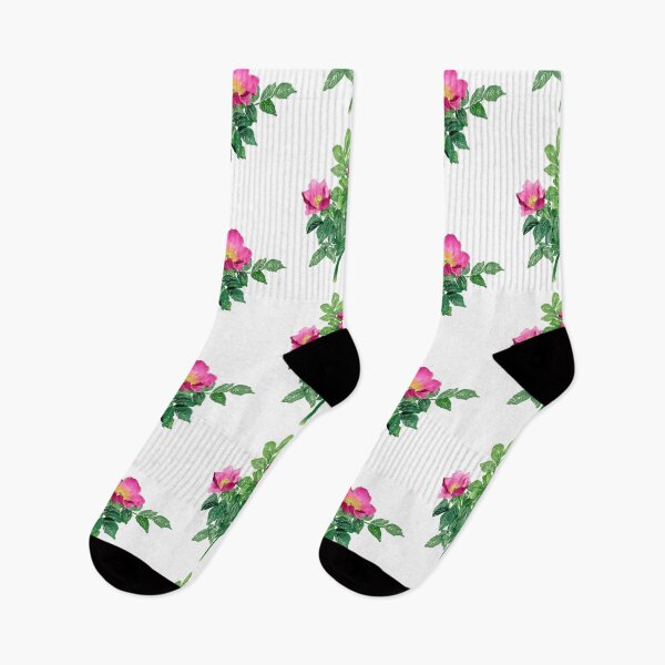 Item preview, October 29th birthday flower Rosa Rugosa designed and sold by 366birthflower.