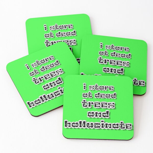 Item preview, I Stare at Dead Trees and Hallucinate – Reading Joke designed and sold by Snedsdigital.