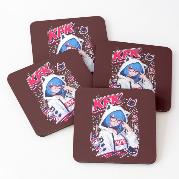 Item preview, Neon Blue Anime Rebel designed and sold by shamalogical.
