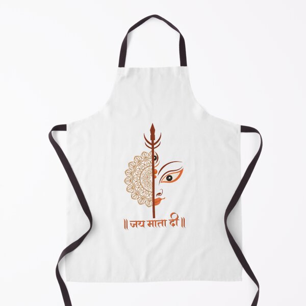 Item preview, Minimalistic Navratri Devi Face And Rangoli Design 2 designed and sold by bourg-libbie.