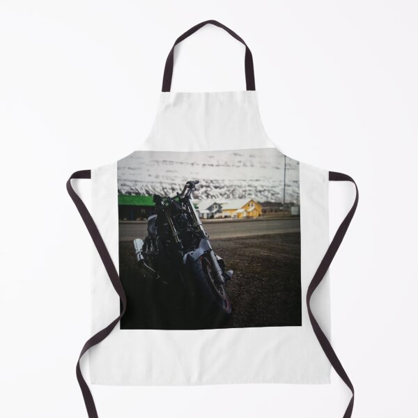 Item preview, Motorcycle Amidst Snowy Mountain Scenery designed and sold by Federicadaoffa.