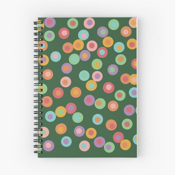 Item preview, Green Colourful dots designed and sold by Line & Tide.