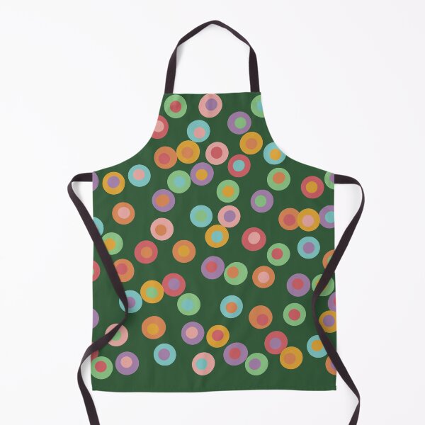 Item preview, Green Colourful dots designed and sold by Line & Tide.