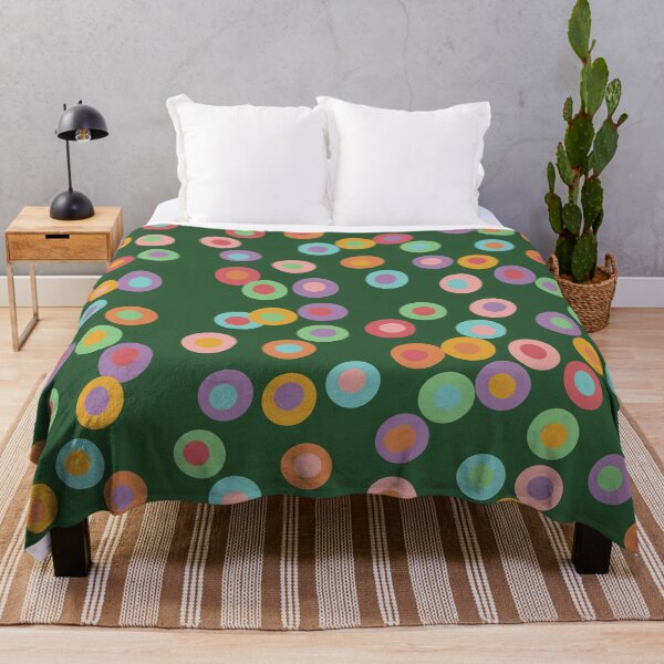 Item preview, Green Colourful dots designed and sold by Line & Tide.