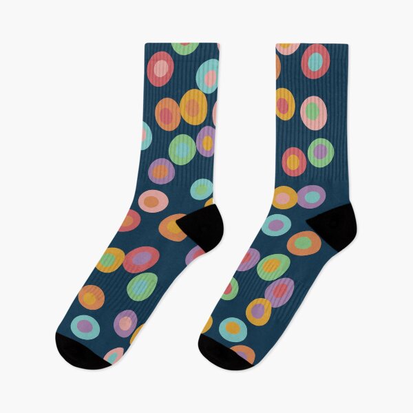 Item preview, Blue Colourful dots designed and sold by Line & Tide.