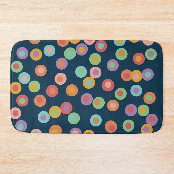 Item preview, Blue Colourful dots designed and sold by Line & Tide.