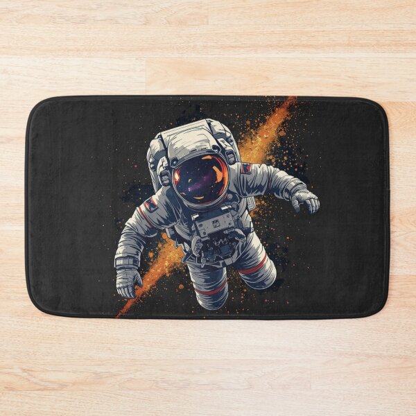 Item preview, Astronaut in Space Splash Art Illustration designed and sold by NovaPrintLab92.