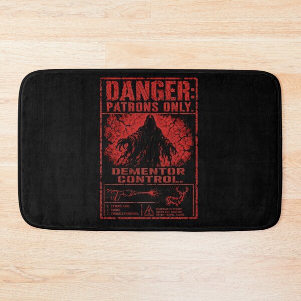 Item preview, Danger: Patrons Only Dementor Control Sign designed and sold by agearb.