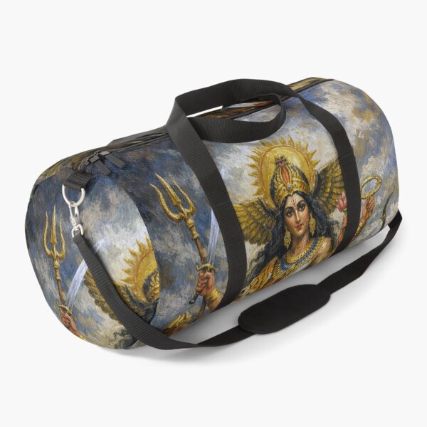 Item preview, Goddess Durga Painting – Hindu Mythology and Divine Strength designed and sold by GalleryKauffeld.