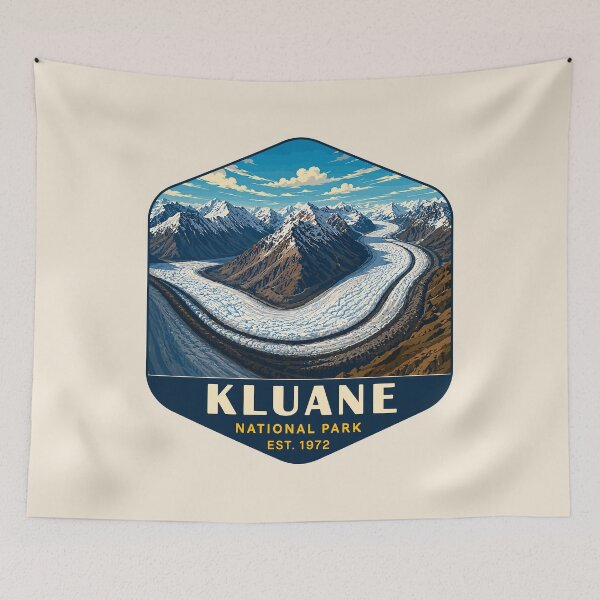 Item preview, Kluane National Park | Yukon Canada Mountain Adventure Design designed and sold by Gideon Emmerich.