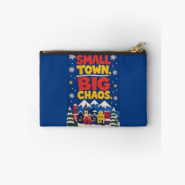 Item preview, Small Town Big Chaos Cutout Satire Comeback Tee designed and sold by Fanverse Merchandise.