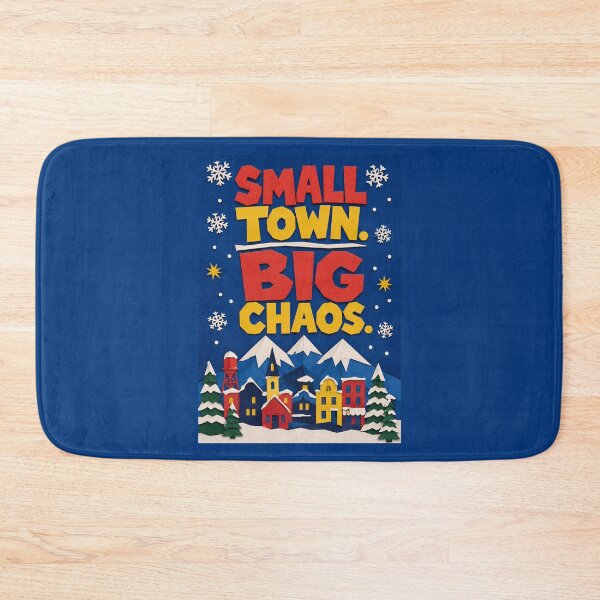Item preview, Small Town Big Chaos Cutout Satire Comeback Tee designed and sold by Fanverse Merchandise.