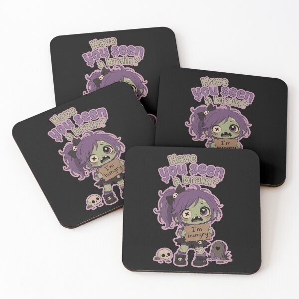 Item preview, "Have you seen a brain? I'm hungry" - Zombie girl designed and sold by Volshira.