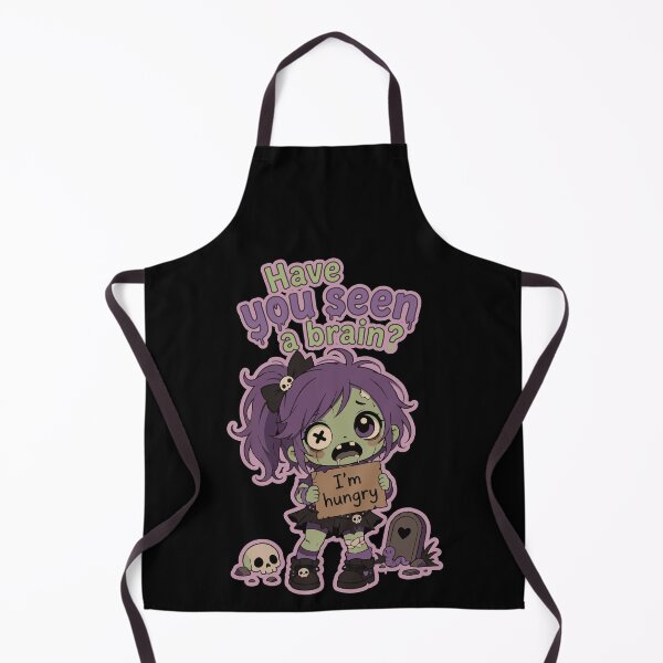 Item preview, "Have you seen a brain? I'm hungry" - Zombie girl designed and sold by Volshira.