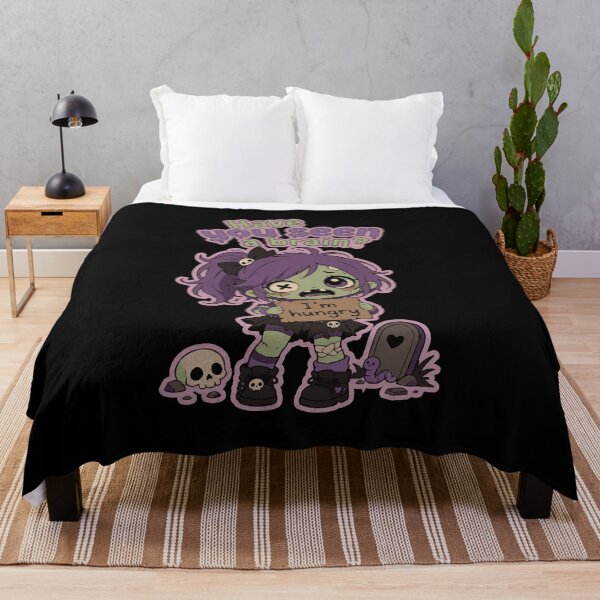 Item preview, "Have you seen a brain? I'm hungry" - Zombie girl designed and sold by Volshira.