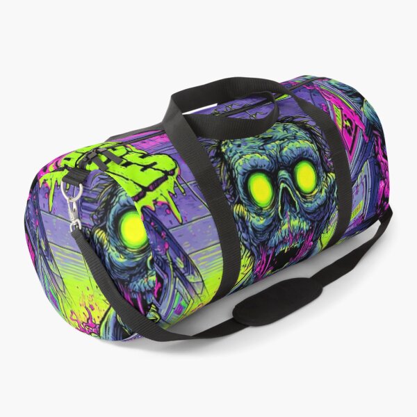 Item preview, Neon Slime Zombie Cyberpunk Horror | Dark Graphic Monster Merch designed and sold by TOCOCLAWS.
