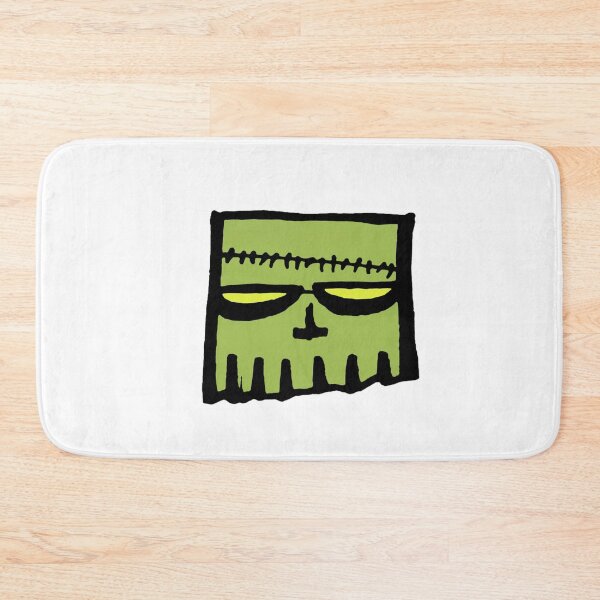 Item preview, Swamp Shaman Skullnutz Green Frankenstein Zombie Monster Graphic designed and sold by DalmatiaGlitter.