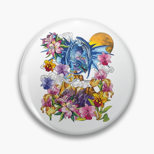 Item preview, Dragon And Flower designed and sold by trinidad-shizue.