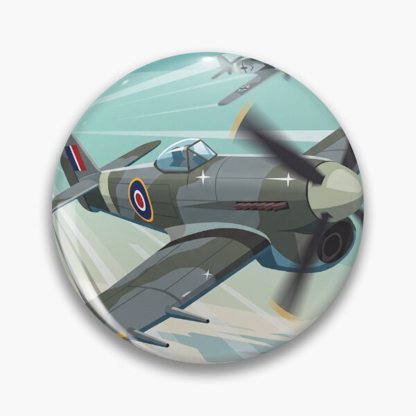 Item preview, Hawker Typhoon Banking Illustration designed and sold by Airpower Art.