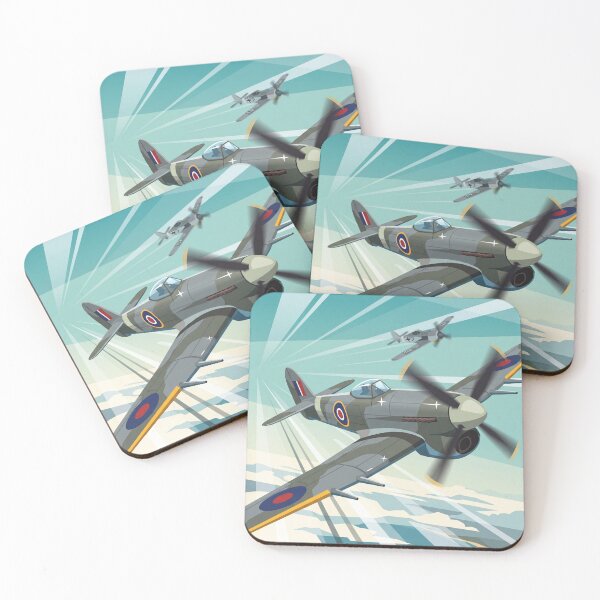 Item preview, Hawker Typhoon Banking Illustration designed and sold by Airpower Art.