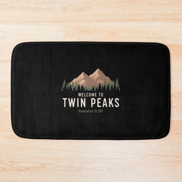 Item preview, Welcome To Twin Peaks Mountains & Forest Nature Scene | Best Buy designed and sold by LuckiiBean.