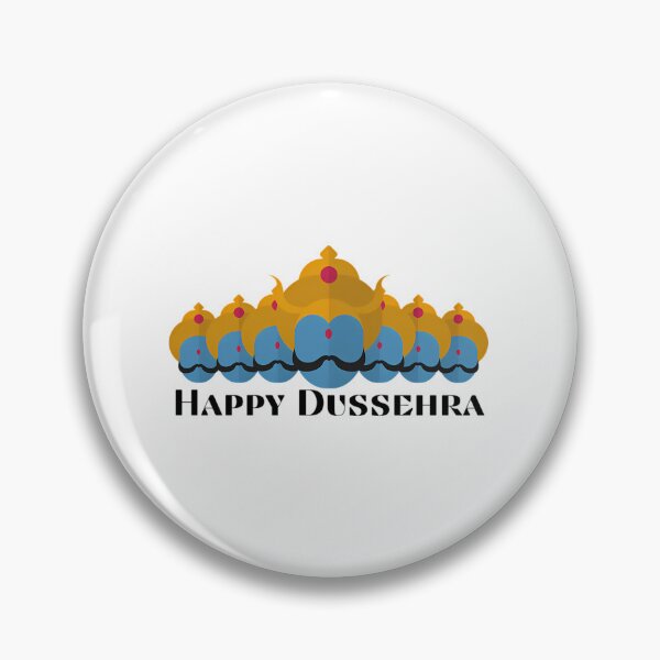 Item preview, Navratri - Happy Dussehra - Ravan designed and sold by bourg-libbie.